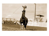 Little Cowgirl Trick Roping