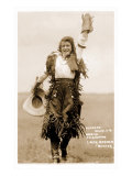 Exultant Cowgirl
