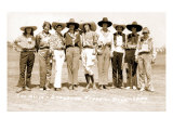 Nine Cowgirls