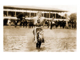Woman Champion Bronco Buster