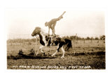 Woman Trick Rider