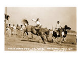 Woman Bronco Rider
