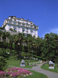 Palmeraie and Boulevard Des Pyrenees  Pau  Bearn  Aquitaine  France  Europe