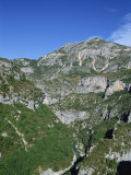 Gorges Du Verdon from Balcons De La Mescla  Provence  France  Europe