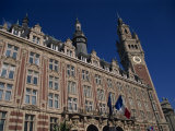 Chamber of Commerce Building in the City of Lille  Nord Pas De Calais  France  Europe
