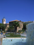Ste Maxime with Tour Carree  Provence  France  Europe
