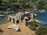 Roman Bath Dating from 40Bc  known as Cleopatra's Bath  Near Fethiye  Anatolia  Turkey Minor