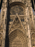 Close-Up of the Cathedral at Rouen  Haute Normandie  France  Europe