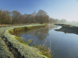 River Wey at Thundery Meadows  Surrey Wildlife Trust's Wetland Reserve  Elstead  Surrey  England