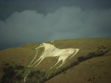 White Horse Near Westbury  Wiltshire  England  United Kingdom  Europe