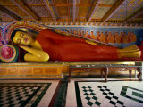 Recumbent Buddha in the Isurumuniya Temple  Anuradhapura  Sri Lanka