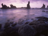 Shi Shi Beach  Olympic National Park  UNESCO World Heritage Site  Washington State  USA