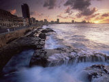 Malecon  Havana  Cuba  West Indies  Central America
