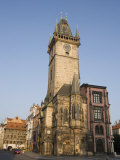 Early Morning  Town Hall  Old Town Square  Old Town  Prague  Czech Republic  Europe