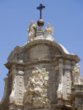Puerto De Los Hierros  Facade  Cathedral  Valencia  Mediterranean  Costa Del Azahar  Spain  Europe