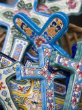 Crosses  Souveniers Valencia  Mediterranean  Costa Del Azahar  Spain  Europe