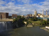 High Falls Area  Rochester  New York State  United States of America  North America