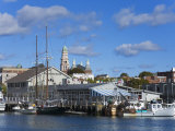 Gloucester Inner Harbor  Cape Ann  Greater Boston Area  Massachusetts  New England  USA