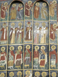 Painted Monastery of Sucevita  Moldavia  Southern Bucovina  Romania  Europe