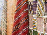 Traditional Moroccan Rugs for Sale in the Souk  Essaouira  Morocco  North Africa  Africa