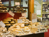 Window Display of Traditional Torrone  Cakes and Pastries  Taormina  Sicily  Italy  Europe