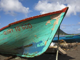 Fishing Boat  Prince Rupert Bay  Portsmouth  Dominica  Windward Islands  West Indies