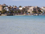 Waterfront  Mondello  Palermo  Sicily  Italy  Mediterranean  Europe