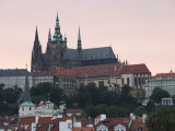 St Vitus's Cathedral  Royal Palace and Castle  Old Town  Prague  Czech Republic