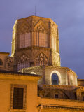 Tower  El Miguelet  Belfry  Cathedral  Evening  Valencia  Mediterranean  Costa Del Azahar  Spain