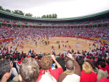 San Fermin Festival Plaza De Toros  Pamplona  Navarra  Spain  Europe