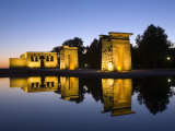 Debod Temple  Madrid  Spain  Europe