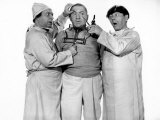 The Three Stooges  Monkey Businessmen  Larry Fine  Curly Howard  Moe Howard  1946