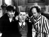 The Three Stooges  Moe Howard  Curly Howard  Larry Fine  Early 1940s
