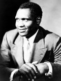 American Actor  Athlete  Singer  and Civil Rights Activist Paul Robeson  1898-1976  c1940