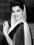 Prince Valiant  Debra Paget  On-Set  1954