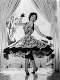 Gina Lollobrigida at Her Villa Near Rome  Italy  1956