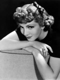 Portrait of Claudette Colbert  1936
