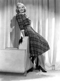 Betty Grable in Plaid  Pleated Sports Dress  1938