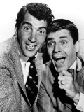 Dean Martin and Jerry Lewis Cut Up for the Cameras  Late 1940s