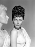 One Touch of Venus  Ava Gardner  Portrait with Greek Statue  1948