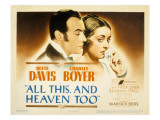 All This and Heaven Too  Charles Boyer  Bette Davis  1940