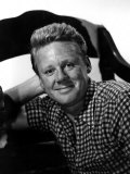 Van Johnson Wearing a Checkered Shirt