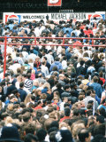 Audience Gather Outside the Wembley Arena Prior to the Michael Jackson Concert  July 15  1988