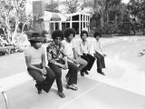 The Jackson Five at Home in Los Angeles  February 23  1973