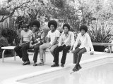 The Jackson Five at Home in Los Angeles  February 23  1973