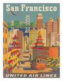 United Airlines San Francisco c1950