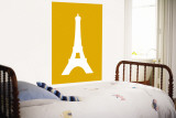 Orange Eiffel Tower