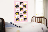 Pink Elephant Pattern