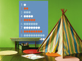 Blue Counting Apples