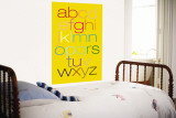 Yellow Rainbow Alphabet